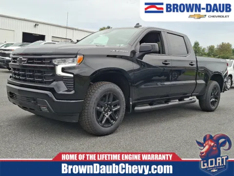 Black 2026 Chevrolet Silverado 1500 4WD Crew Cab Standard Bed RST for sale in Nazareth, PA