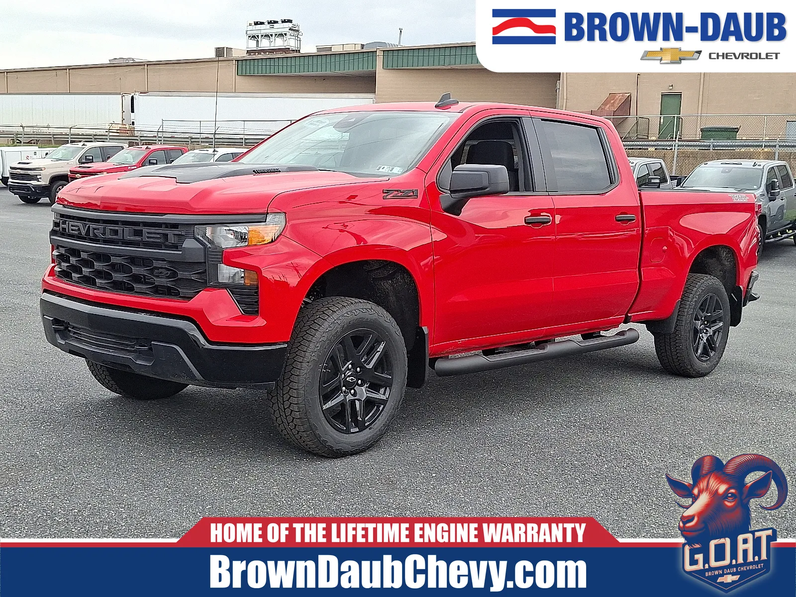 Red 2026 Chevrolet Silverado 1500 Custom Trail Boss for sale in Nazareth, PA