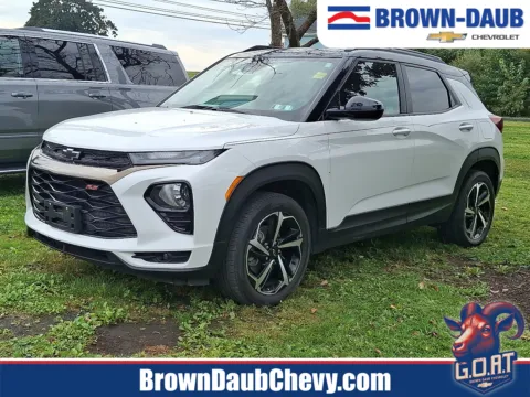 White 2023 Chevrolet Trailblazer AWD RS for sale in Nazareth, PA