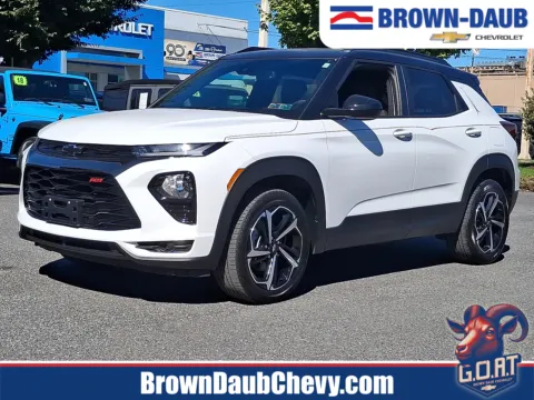 White 2023 Chevrolet Trailblazer AWD RS for sale in Nazareth, PA