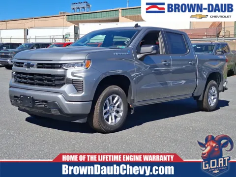 Gray 2026 Chevrolet Silverado 1500 2WD Crew Cab Short Bed RST for sale in Nazareth, PA