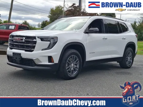 White 2026 GMC Acadia Elevation AWD for sale in Nazareth, PA