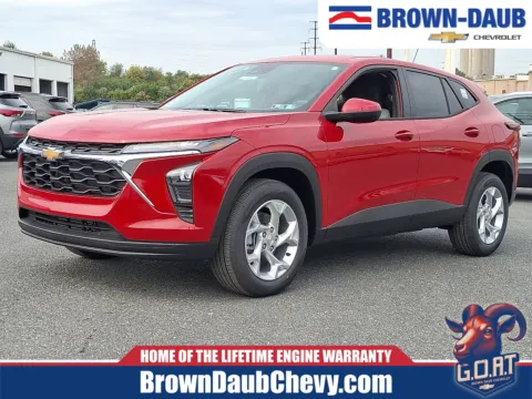Red 2026 Chevrolet Trax FWD LS for sale in Nazareth, PA