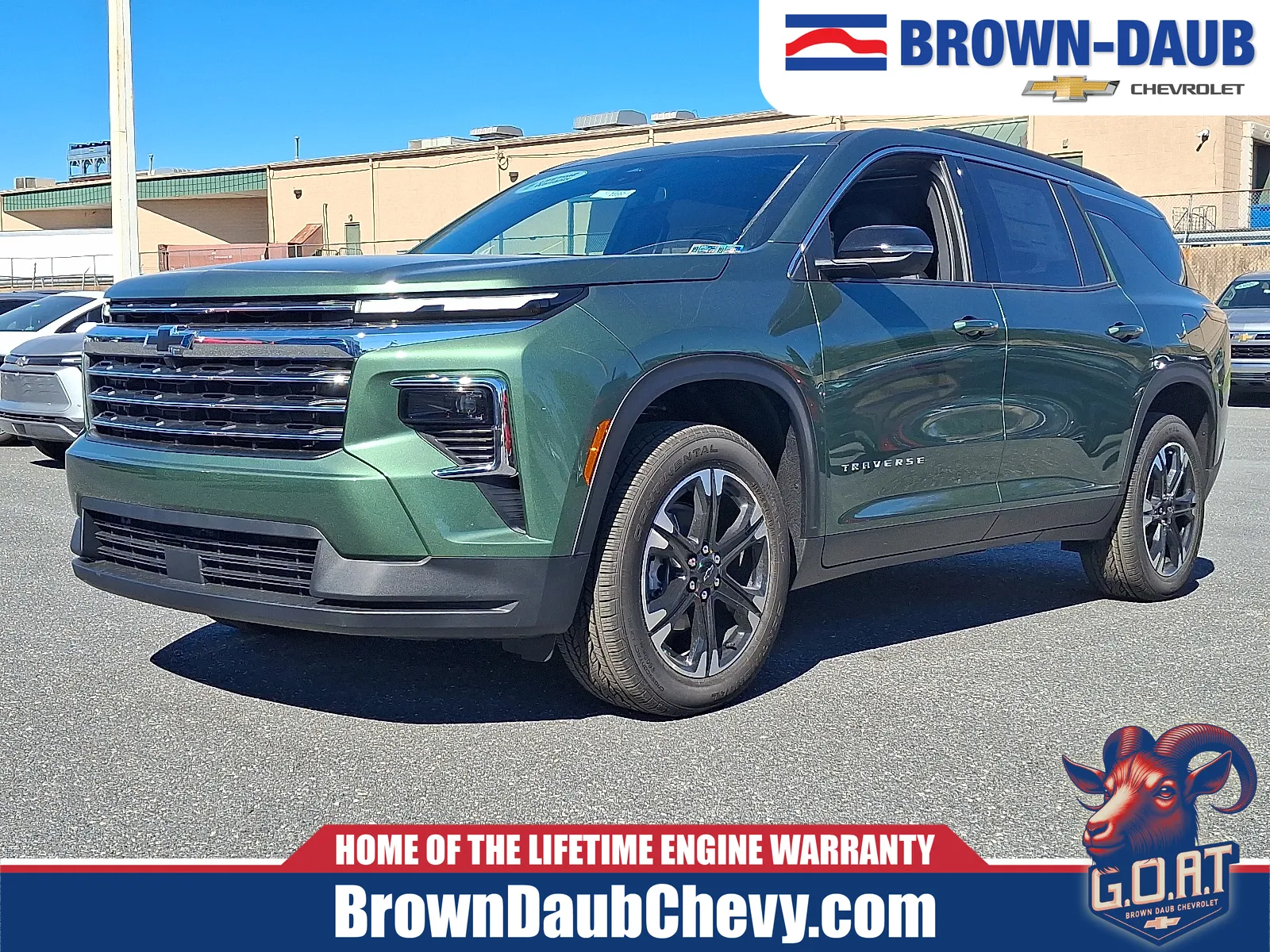 Green 2027 Chevrolet Traverse AWD LT for sale in Nazareth, PA