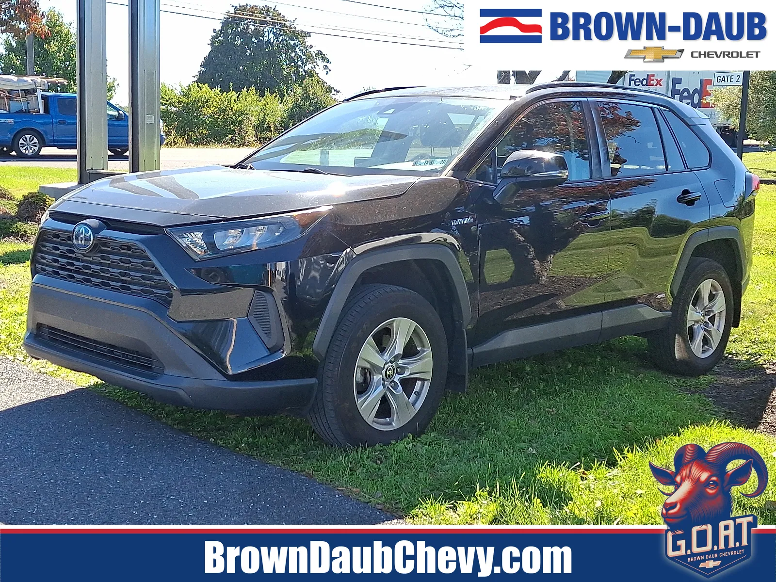 Black 2021 Toyota RAV4 Hybrid LE for sale in Nazareth, PA