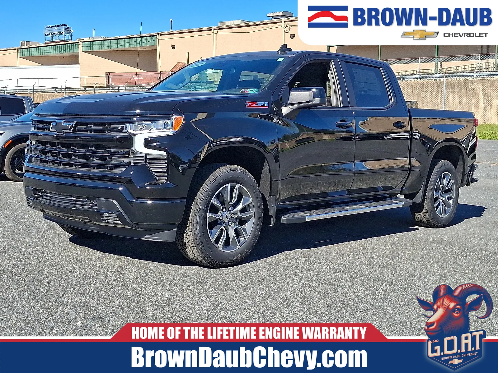 Black 2026 Chevrolet Silverado 1500 4WD Crew Cab Short Bed RST for sale in Nazareth, PA