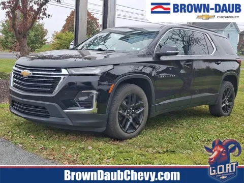 Black 2023 Chevrolet Traverse AWD LT Cloth for sale in Nazareth, PA