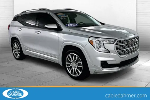 Silver 2022 GMC Terrain Denali for sale in Lawrence, KS
