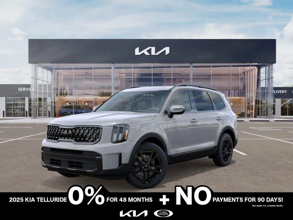 Gray 2025 Kia Telluride EX X-Line for sale in Lawrence, KS
