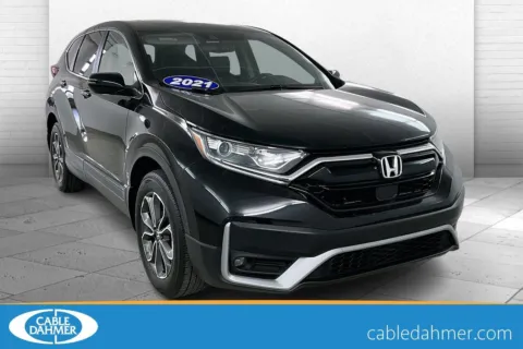 Black 2021 Honda CR-V EX-L for sale in Lawrence, KS