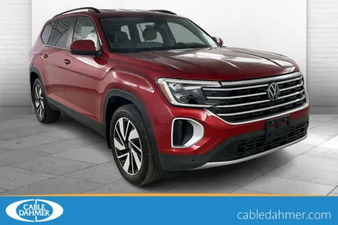 Red 2024 Volkswagen Atlas 2.0T SE w/Technology for sale in Lawrence, KS