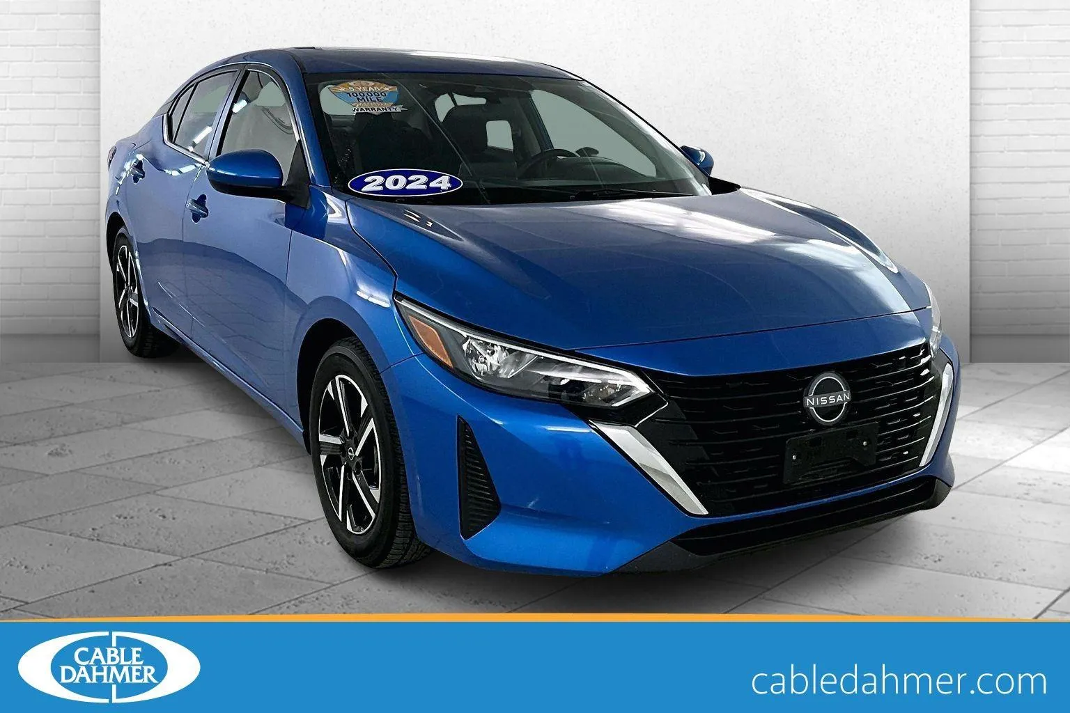 Blue 2024 Nissan Sentra SV for sale in Lawrence, KS