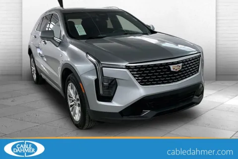 Silver 2024 Cadillac XT4 AWD Premium Luxury for sale in Lawrence, KS