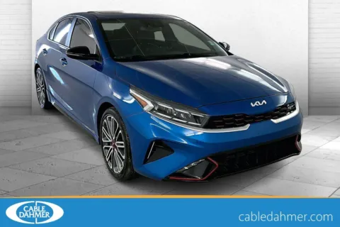 Blue 2023 KIA FORTE GT for sale in Lawrence, KS
