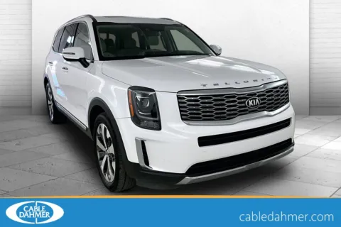 White 2020 KIA TELLURIDE S for sale in Lawrence, KS