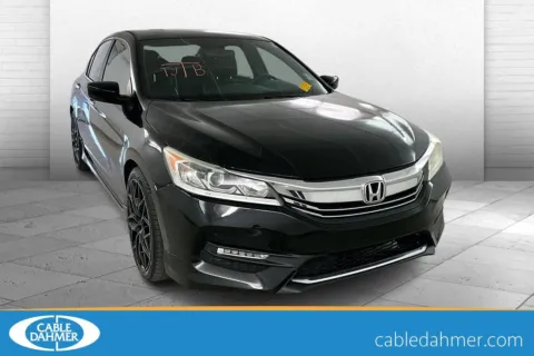 Brown 2016 Honda Accord Sedan Sport for sale in Lawrence, KS