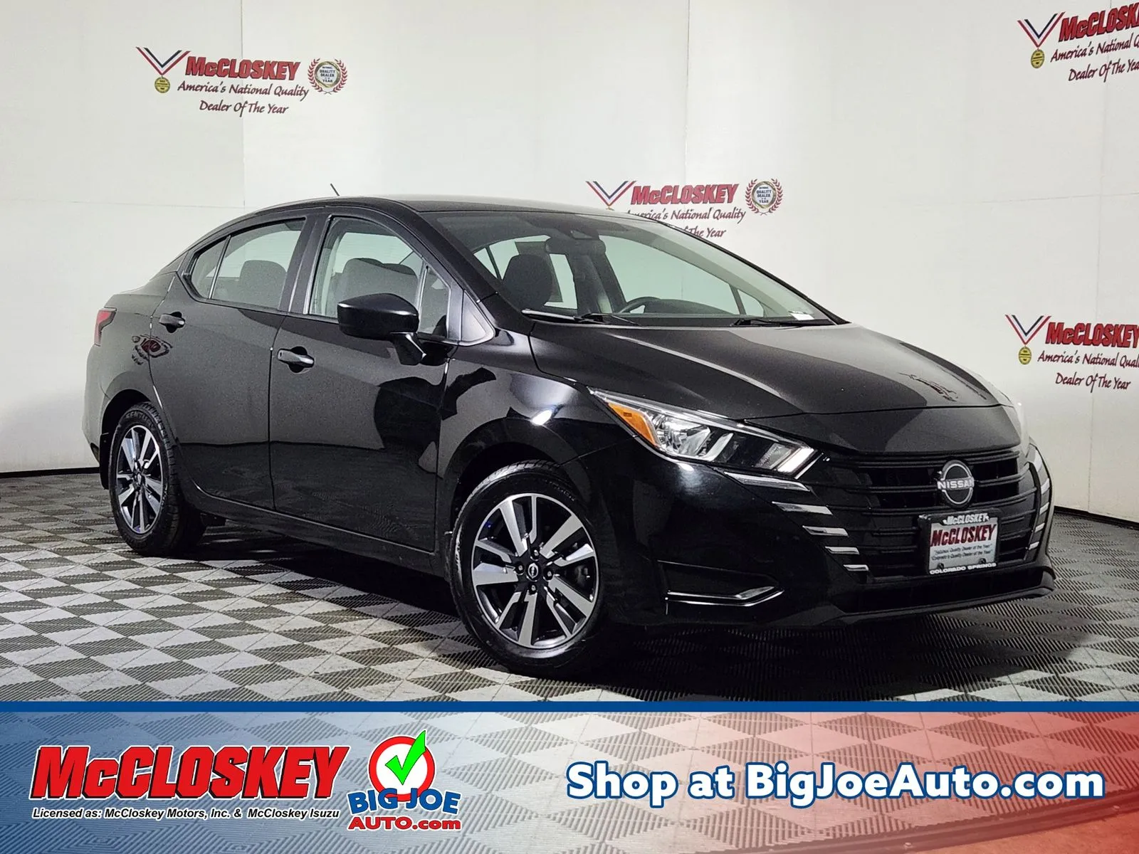 Black 2024 Nissan Versa 1.6 S for sale in Colorado Springs, CO