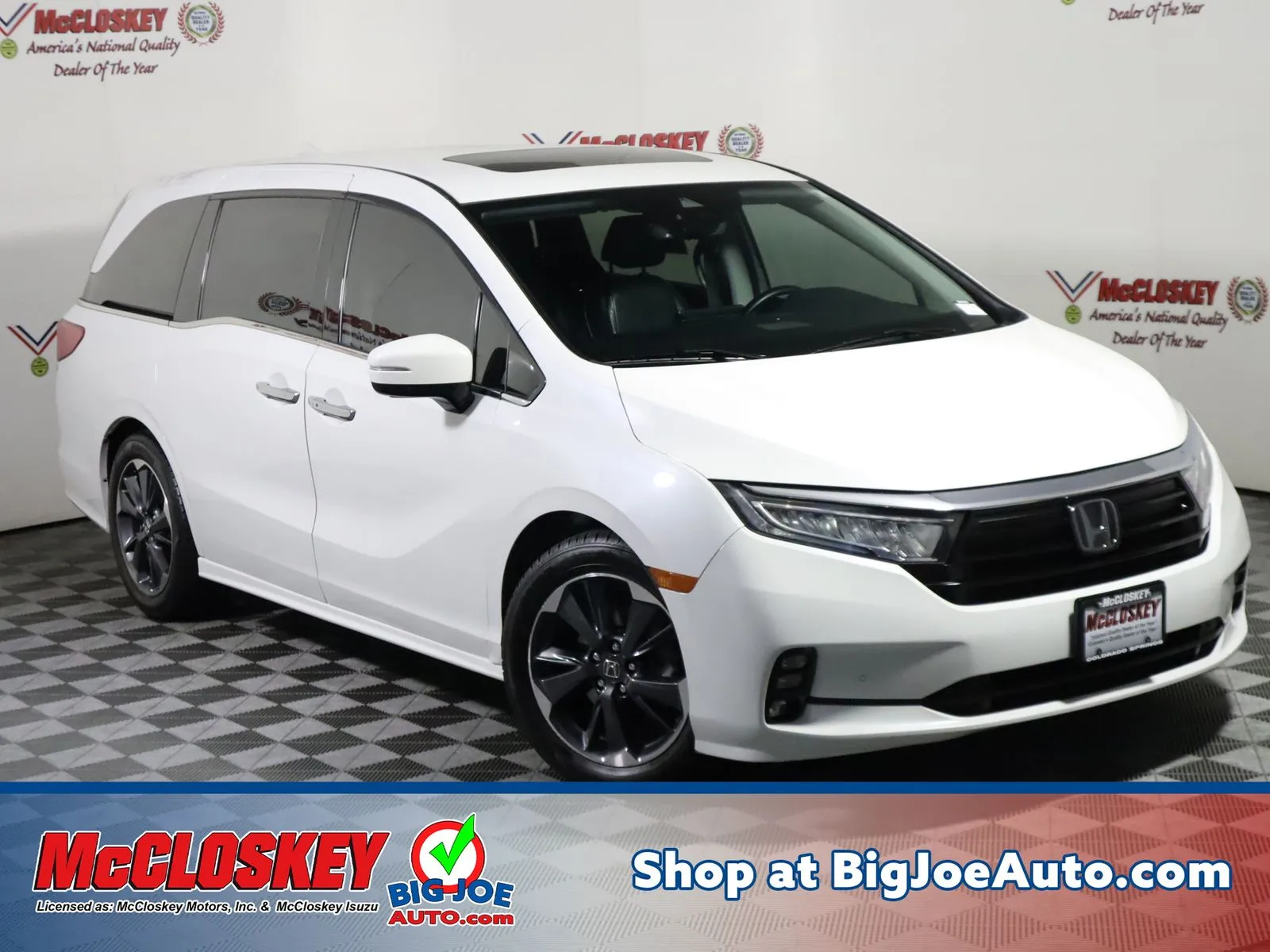 White 2022 Honda Odyssey Elite for sale in Colorado Springs, CO