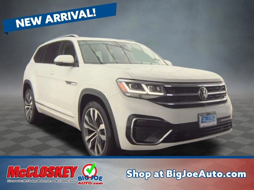 White 2021 Volkswagen Atlas 3.6L V6 SEL Premium R-Line for sale in Colorado Springs, CO