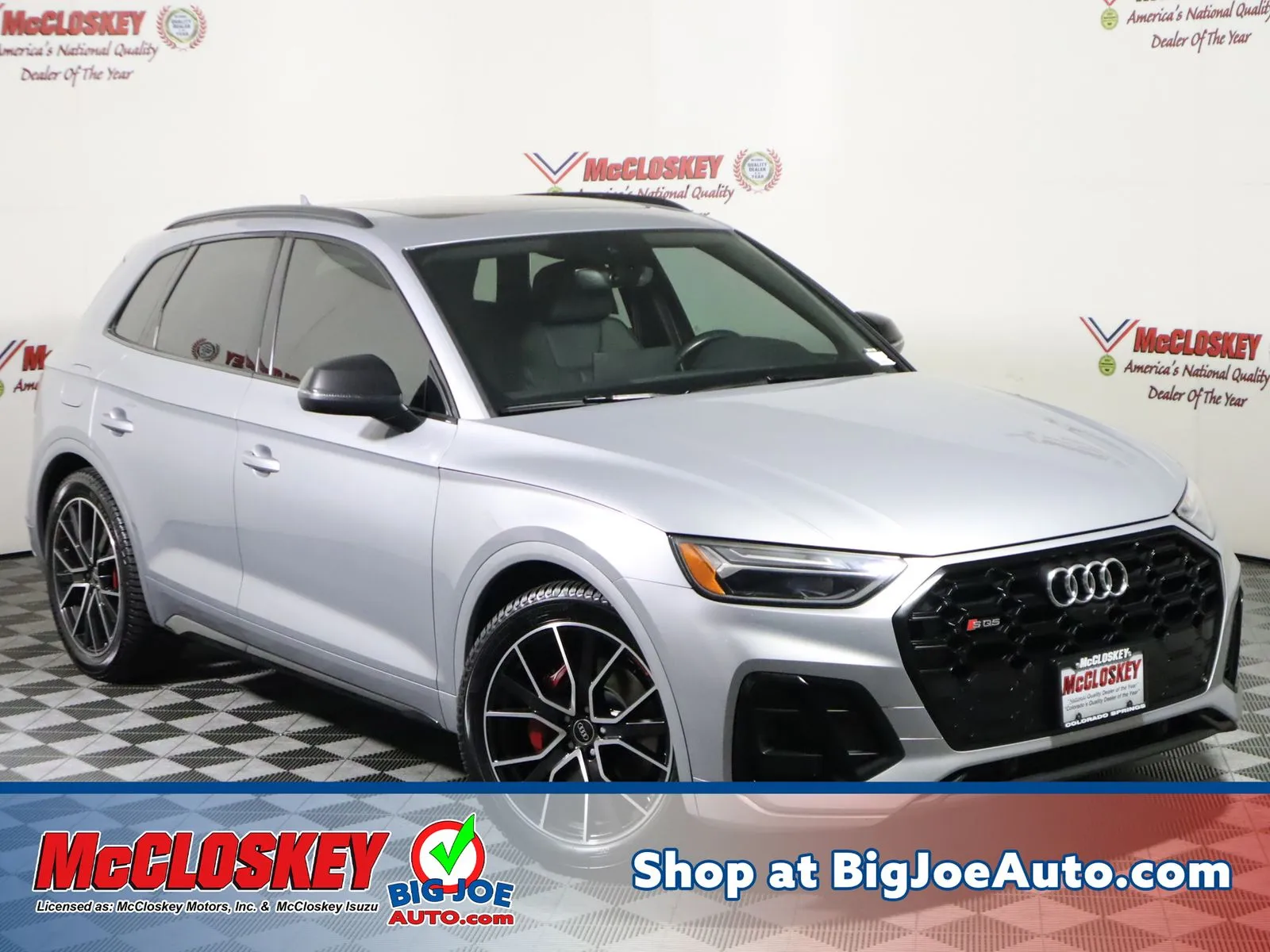 Silver 2023 Audi SQ5 Premium Plus for sale in Colorado Springs, CO
