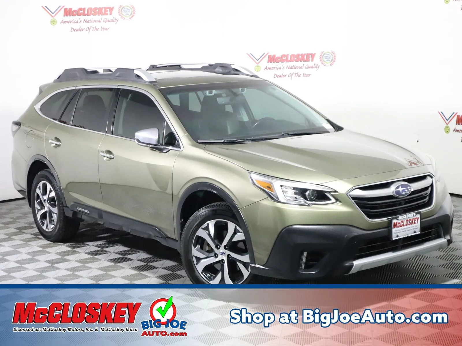 Green 2021 Subaru Outback Touring XT for sale in Colorado Springs, CO