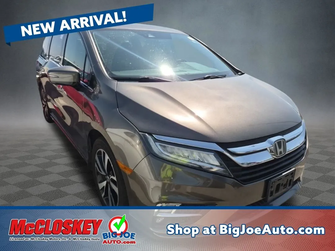 Beige 2018 Honda Odyssey Elite for sale in Colorado Springs, CO