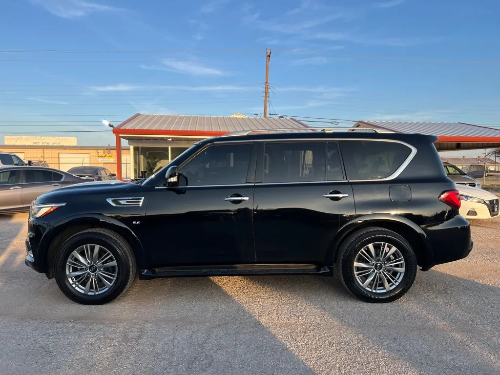 Black 2018 INFINITI QX80 BASE for sale in Abilene, TX