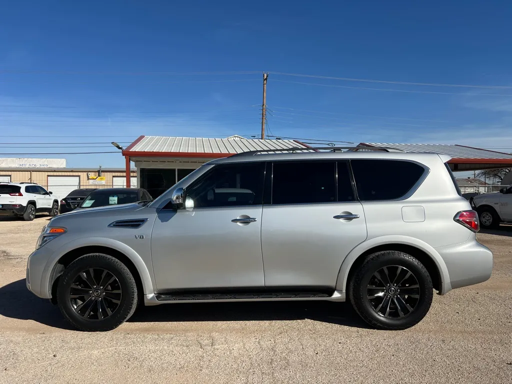 Silver 2019 NISSAN ARMADA PLATINUM for sale in Abilene, TX