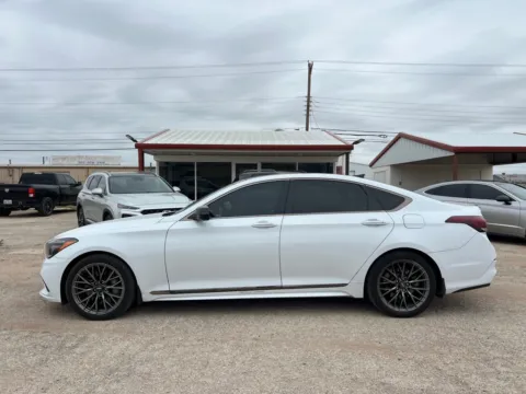 White 2018 GENESIS G80 3.3T SPORT for sale in Abilene, TX