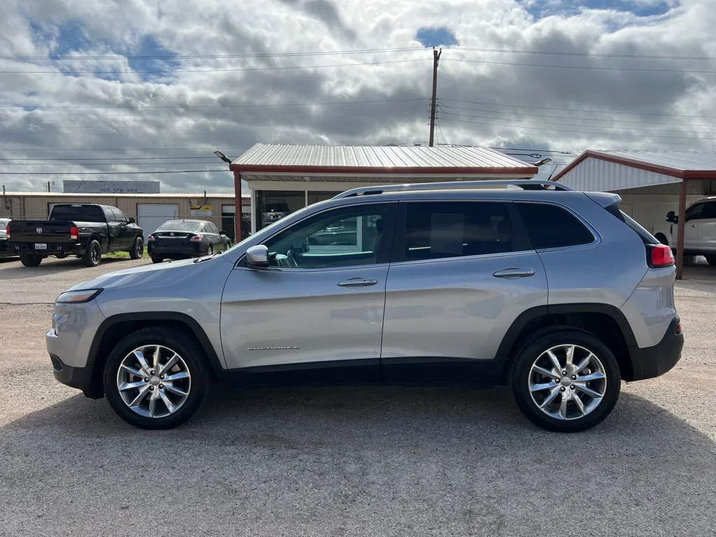 Silver 2014 JEEP CHEROKEE LIMITED for sale in Abilene, TX