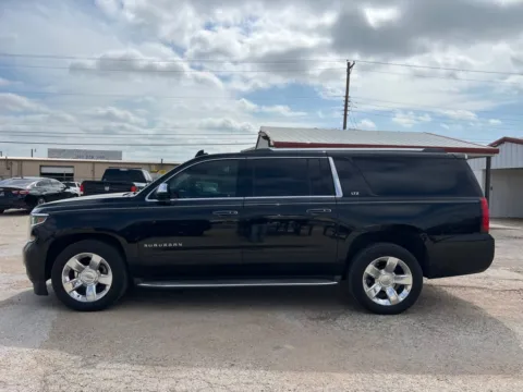 Black 2016 CHEVROLET SUBURBAN LTZ for sale in Abilene, TX