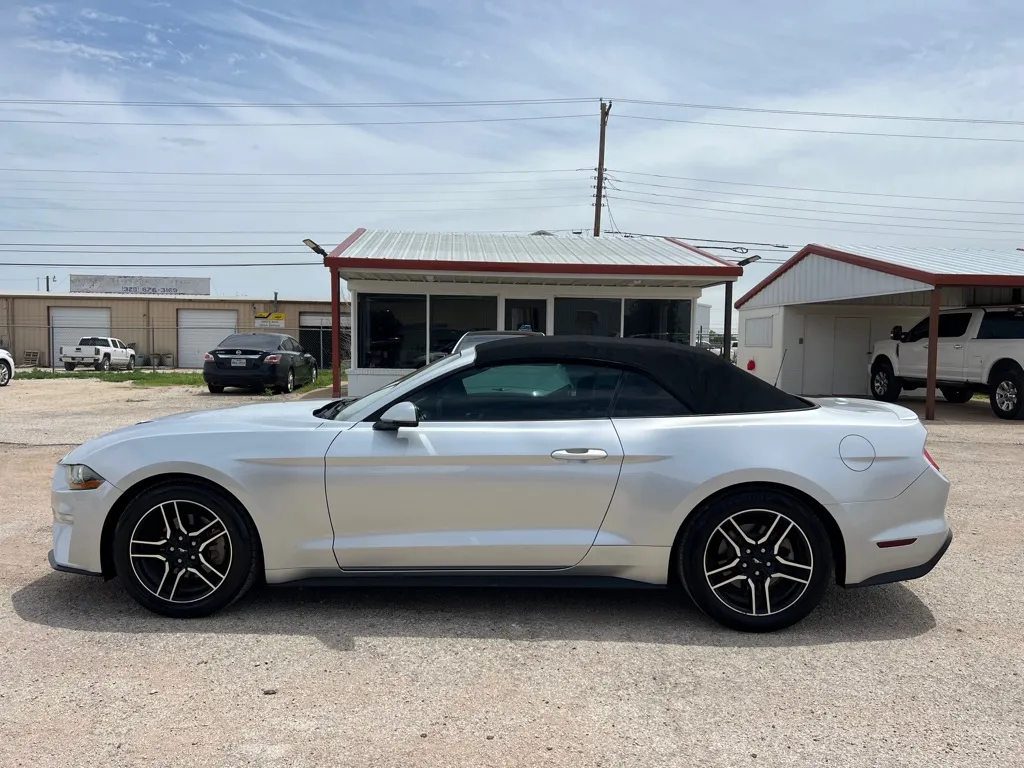 Silver 2019 FORD MUSTANG ECOBOOST PREMIUM for sale in Abilene, TX