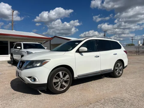 White 2013 NISSAN PATHFINDER S for sale in Abilene, TX
