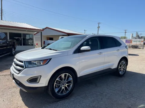 Another view of 2016 FORD EDGE TITANIUM for sale in Abilene, TX at AG Autoplex