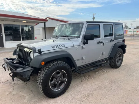 Silver 2016 JEEP WRANGLER UNLIMI SPORT for sale in Abilene, TX