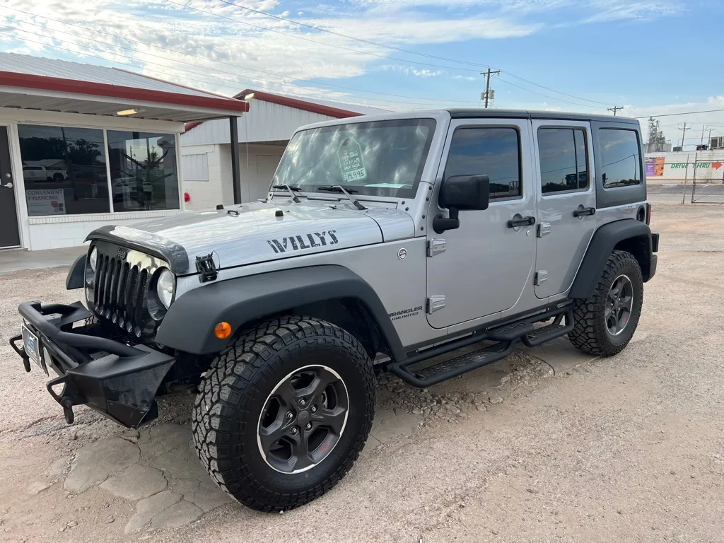 Silver 2016 JEEP WRANGLER UNLIMI SPORT for sale in Abilene, TX