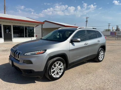 Silver 2016 JEEP CHEROKEE LATITUDE for sale in Abilene, TX