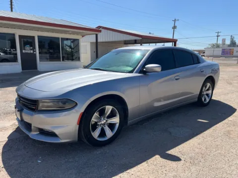 Silver 2016 DODGE CHARGER SXT for sale in Abilene, TX