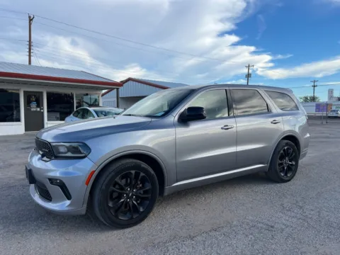 Silver 2021 DODGE DURANGO SXT for sale in Abilene, TX