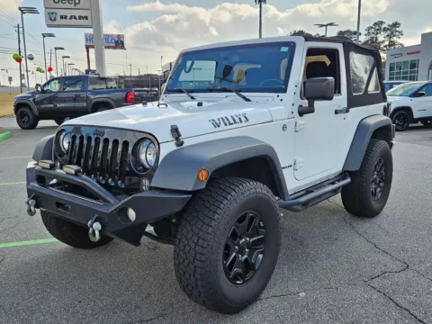 Another view of 2015 Jeep Wrangler Willys Wheeler for sale in Macon, GA at ALM CDJR Macon