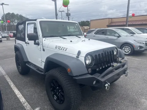 Another view of 2015 Jeep Wrangler Willys Wheeler for sale in Macon, GA at ALM CDJR Macon
