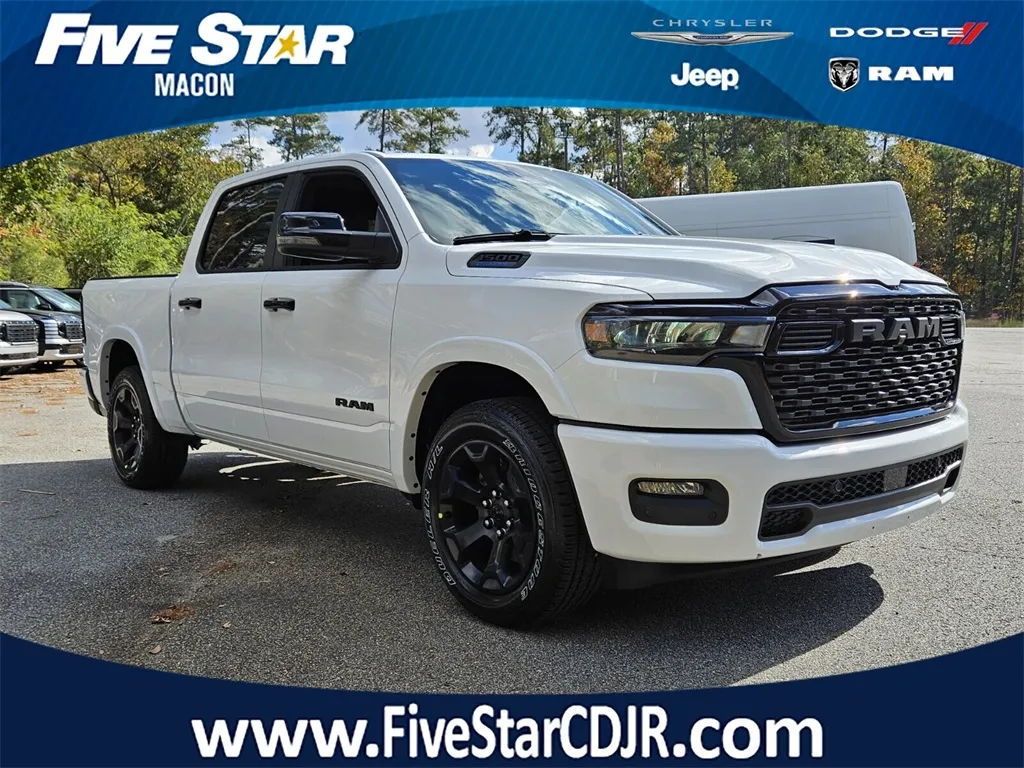 White 2025 Ram 1500 Big Horn/Lone Star for sale in Macon, GA