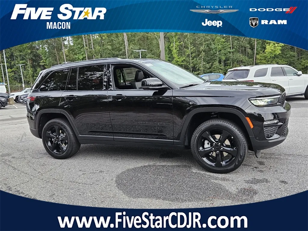 Black 2025 Jeep Grand Cherokee Limited for sale in Macon, GA