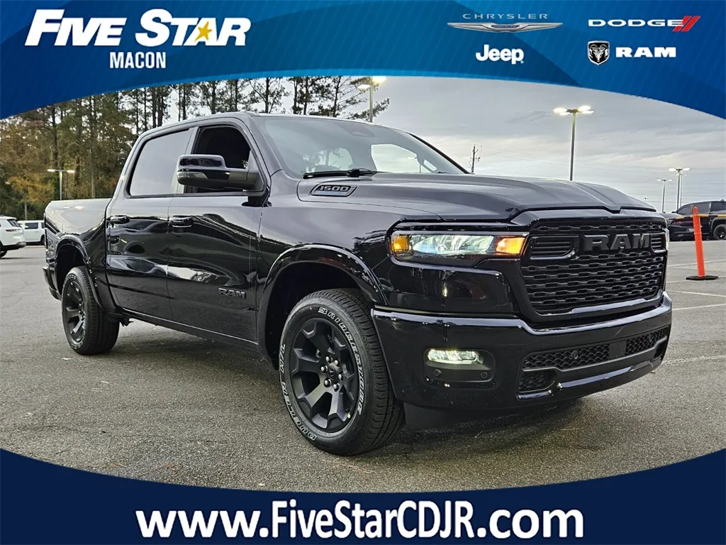 Black 2025 Ram 1500 Big Horn/Lone Star for sale in Macon, GA