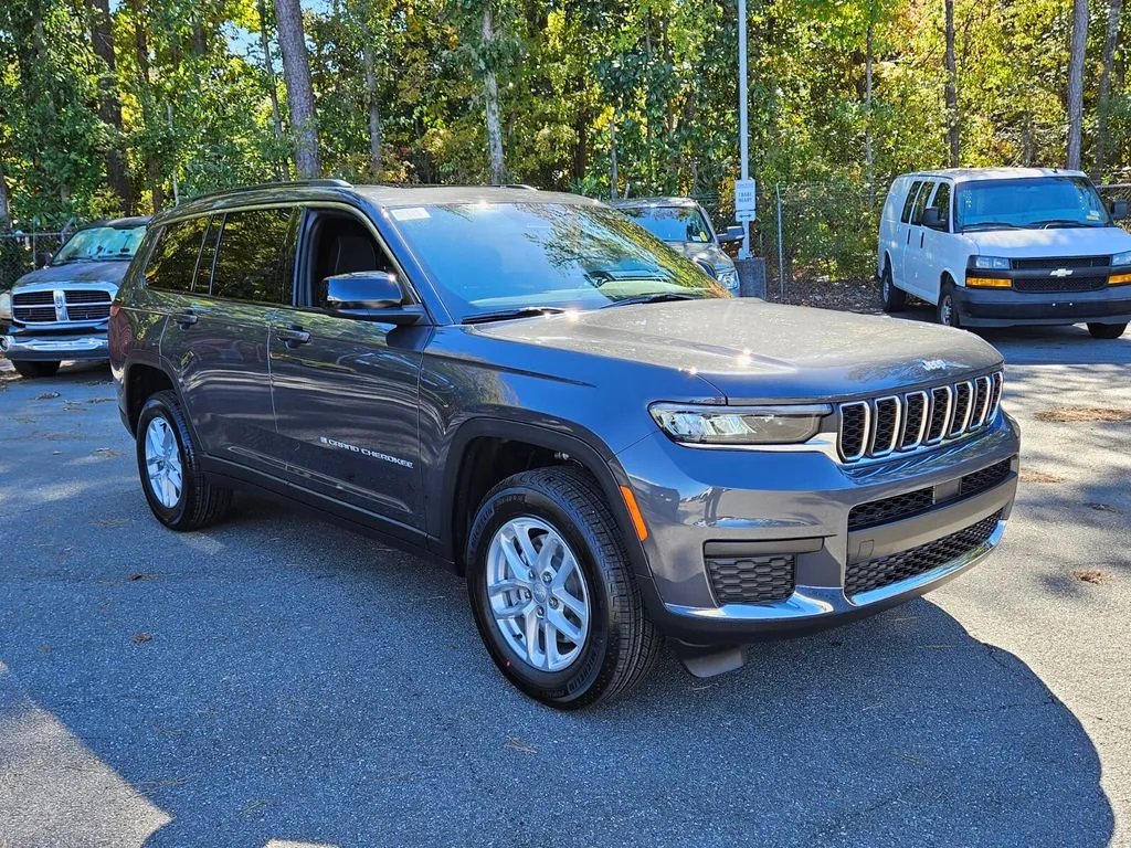 Gray 2025 Jeep Grand Cherokee L Laredo for sale in Macon, GA