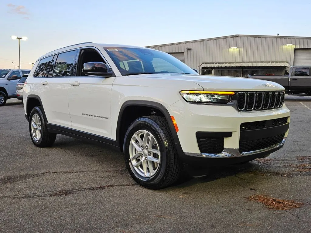 White 2025 Jeep Grand Cherokee L Laredo for sale in Macon, GA