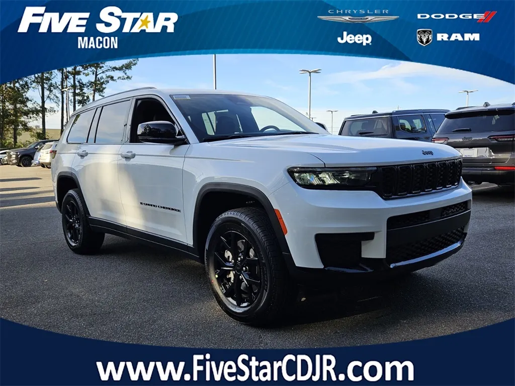White 2025 Jeep Grand Cherokee L Altitude X for sale in Macon, GA
