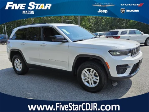 White 2025 Jeep Grand Cherokee Laredo for sale in Macon, GA