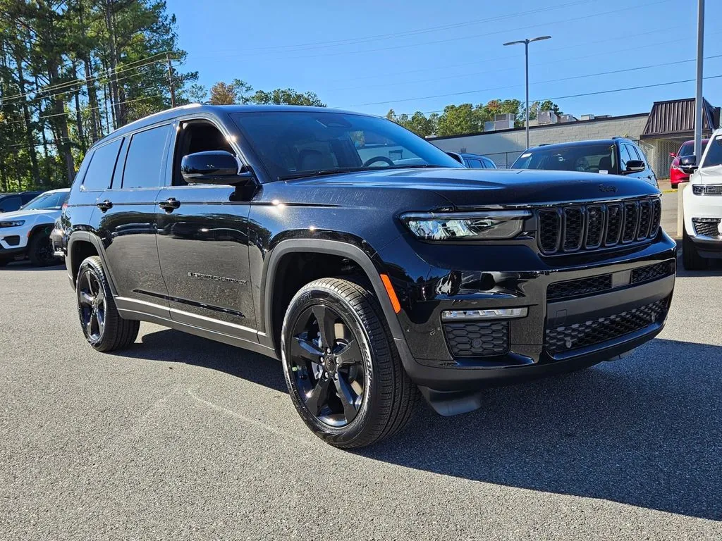 Black 2025 Jeep Grand Cherokee L Limited for sale in Macon, GA