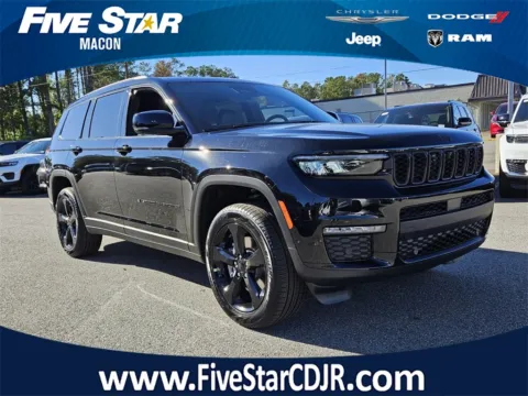Black 2025 Jeep Grand Cherokee L Limited for sale in Macon, GA